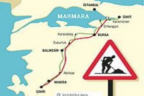 İstanbul-İzmir Otoyolu üzerindeki araziler değerlenecek!