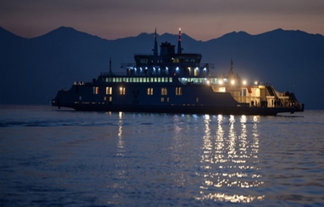 Türkiye'nin en büyük feribotu hizmete girdi!