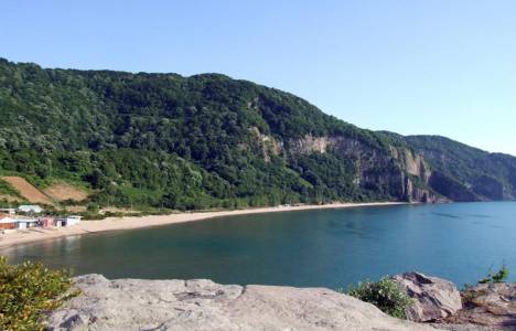  Güzelcehisar sahilindeki lav sütunları turizme kazandırılıyor!
