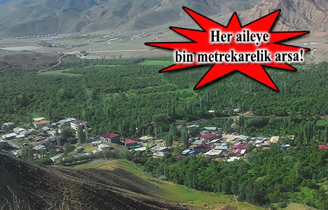 Köyü boşaltılan ailelere 130 milyonluk iskan desteği!