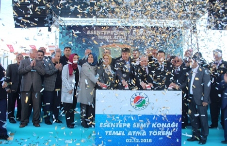 Kepez Esentepe Semt Konağı'nın temeli atıldı!