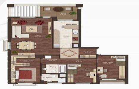  Ankara Sinpaş Altın Oran kat planı!