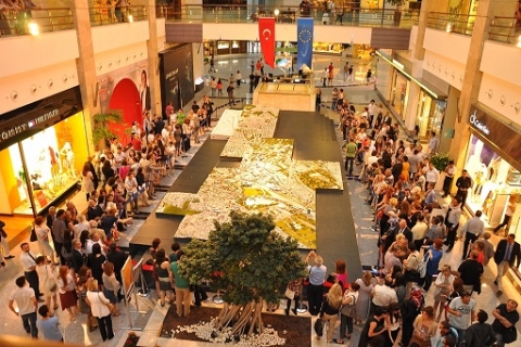 Ankara'nın 166 bin Euro'ya mal olan 14 metrelik kent maketi açıldı!