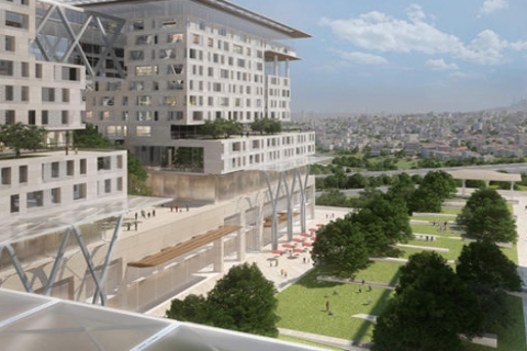 Ataşehir Uluslararası Finans Merkezi 15 karede!