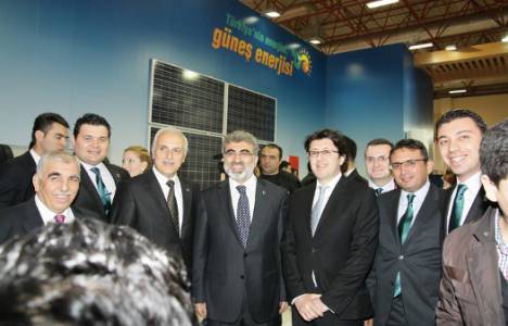 Uluslararası Güneş Enerjisi Fuarı'nı Taner Yıldız ziyaret etti!