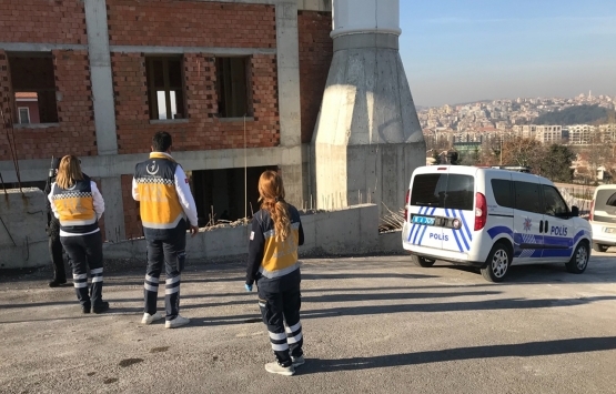Bursa da cami inşaatından düşen işçi öldü!