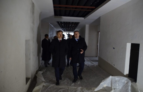 Gemlik Devlet Hastanesi hızla yükseliyor!