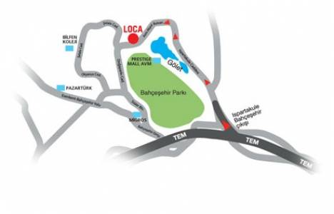 Gül İnşaat Loca İstanbul Evleri nde 340 bin TL ye 2+1!