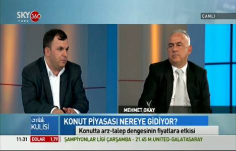  Mehmet Okay'ı Tebernüş Kireçci Emlak Kulisi'nde ağırladı!