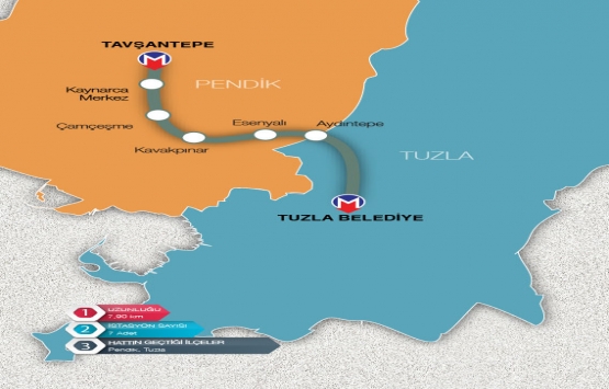 İstanbul da inşaatı devam eden 18 metronun haritası!