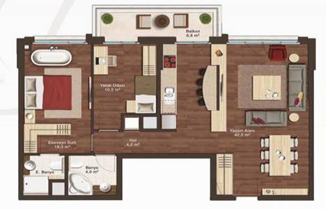  Altın Oran kat planı! 