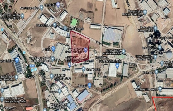 Ankara Kahramankazan'da 39.4 milyon TL'ye icradan satılık fabrika!
