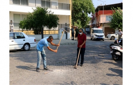 Nazilli'de bir vatandaş tapulu arazisinden geçen bulvarı ulaşıma kapattı!