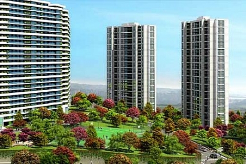 Ağaoğlu My World Europe Golf Residence'ta 371 bin 150 TL'ye 2+1! 