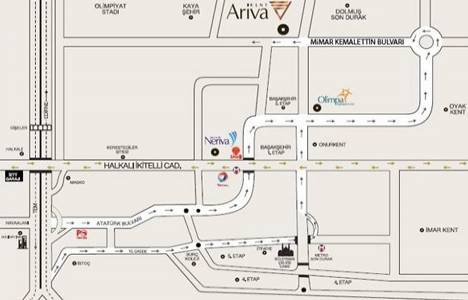  Kent Ariva Evleri nde son 4 ünite: Metrekaresi 8 bin lira! 