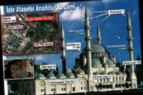 Ataşehir Anadolu Ulu Camii'nin inşasına başlandı!