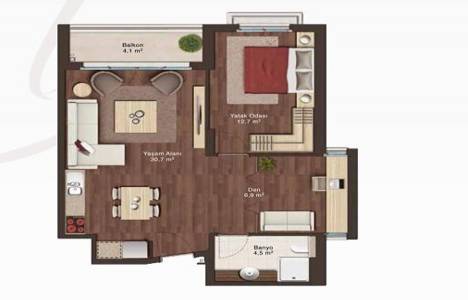 Ankara Sinpaş Altın Oran kat planı!