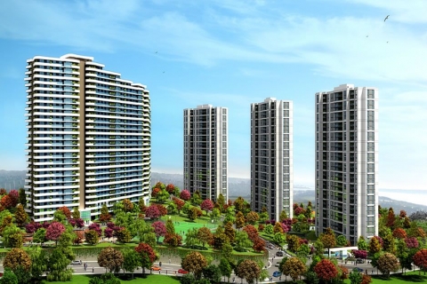  My World Europe Pool Residence'ta 2+1 daireler 473 bin 850 TL! 