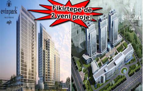 Evinpark Rezidans Safir ve Platin Fikirtepe'de yükseliyor!