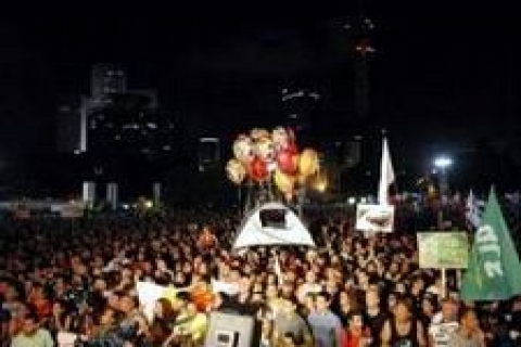 İsrail'de yüksek kiralar, çadır eylemini başlattı!