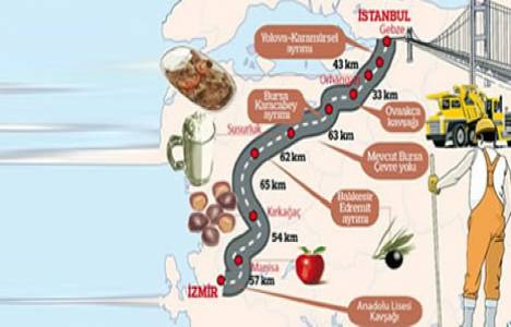 Gebze İzmir Otoyolu YİD modeliyle 3 milyon TL'ye ihaleye çıkıyor! 