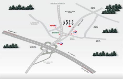 Asia Park Kartal nerede?