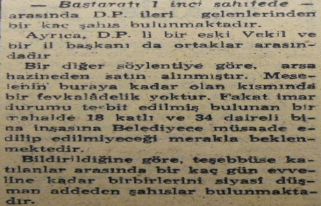 1956 yılında İstanbul un en yüksek binası Nişantaşı nda inşa edilecekmiş!