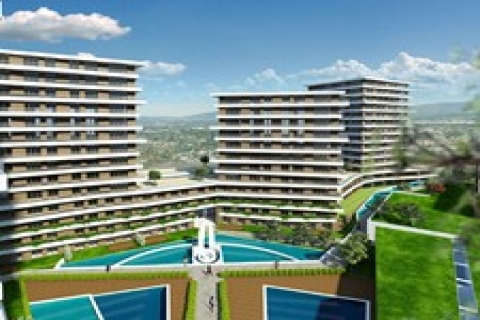 Dumankaya Modern Bahçeşehir'de 875 TL taksitle 1+1!