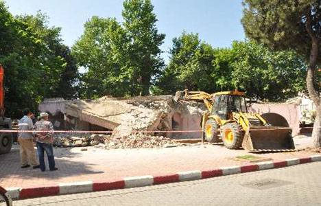 Nazilli'de eski kafeterya binası yenileniyor!