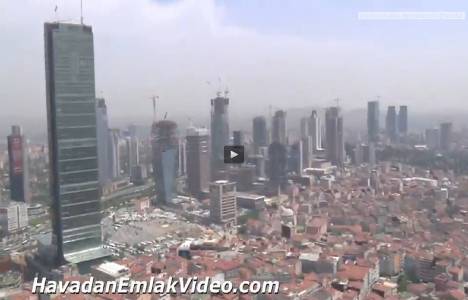 Levent Sapphire AVM havadan görüntülendi!