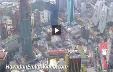  Spine Tower havadan görüntülendi! 