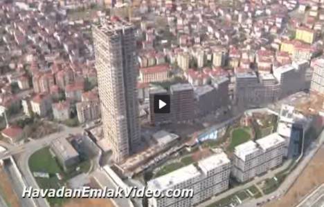 Çamlıca Exen Konutları'nın havadan görüntüsü! 