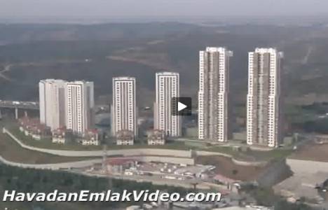 Finanskent Kiptaş Konutları havadan nasıl görünüyor? 