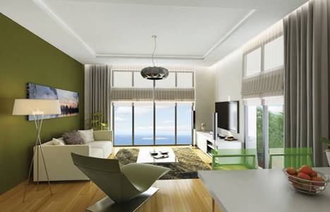 Maltepe Fuaye Turkuaz örnek daire!