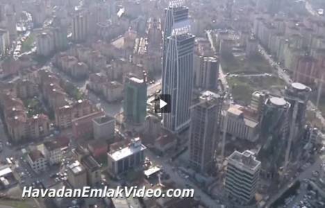 Royal Center, Tango ve Burgu Kule'nin havadan videosu!