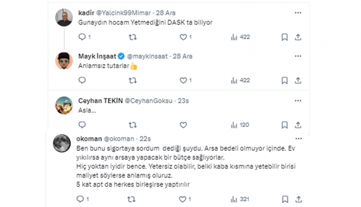 DASK 2024 te metrekareye 6 bin TL ödeyecek! Vatandaşa göre bu rakam yeterli mi? Nasıl hesaplanmalı?