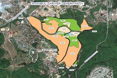 Sarıyer Zekeriyaköy arsası için 1.4 milyon TL'lik imzalar atıldı!