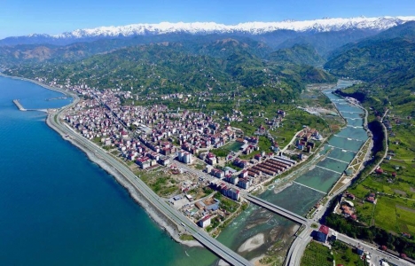 Rize'de 25 taşkın koruma tesisi inşaatı sürüyor!