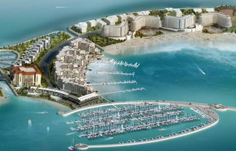 Ras Al Khamiah'da 50 hektarlık yapay bir ada inşa ediliyor!