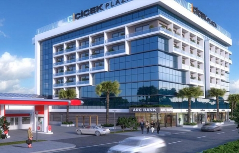 İzmir Çiçek Plaza'nın 4'te 3'ü satıldı!