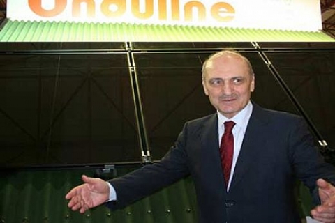 Erdoğan Bayraktar, katıldığı fuarda Onduline Avrasya standını ziyaret etti!