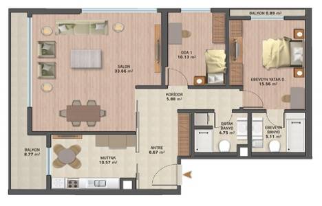  Vadi İstanbul kat planları!