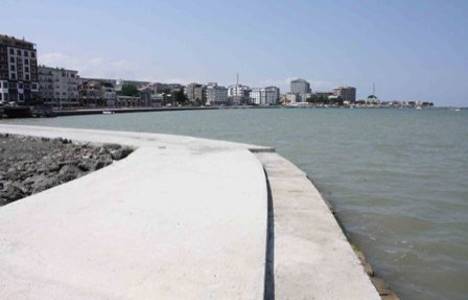 Atakum-Kurupelit Yat Limanı 'nın mendirek yapımı tamamlandı!