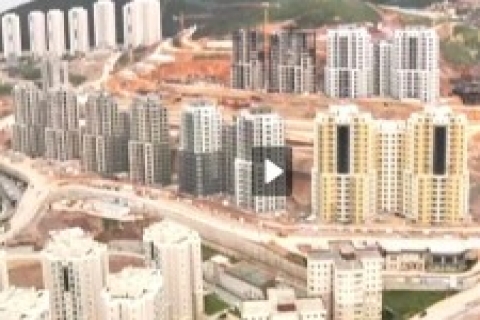 nish adalar havadan görüntüsü