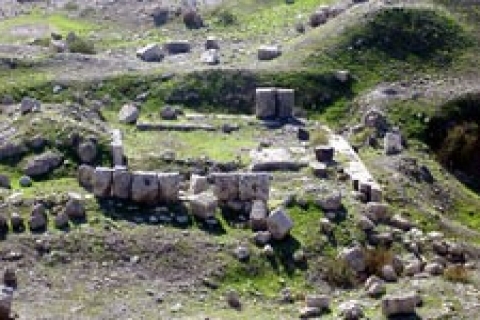 Gaziantep'de mayınlı alan temizlendi antik kent ortaya çıktı!