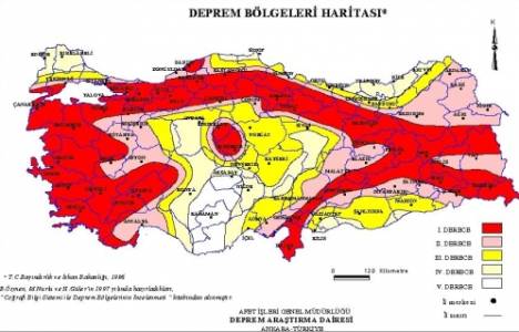 Deprem haritası nedir?