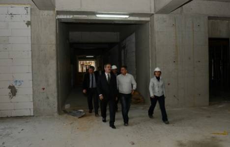 Bursa Belediye Hizmet Binası inşaat çalışmaları yeniden başladı!