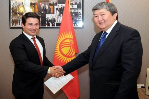 Alican Ağaoğlu, Kırgızistan'ın Trabzon Fahri Konsolosu oldu! 