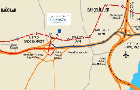 Sur Yapı Güneşli Corridor nerede?