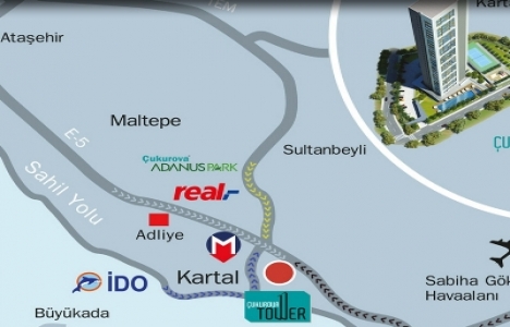 Çukurova Tower metrekaresi 3 bin 700 TL! Yüksekliği 126 metre!